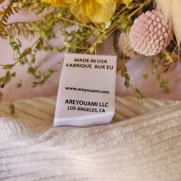 Are You Am I Minka Top - White NWOT - Picture 6 of 6